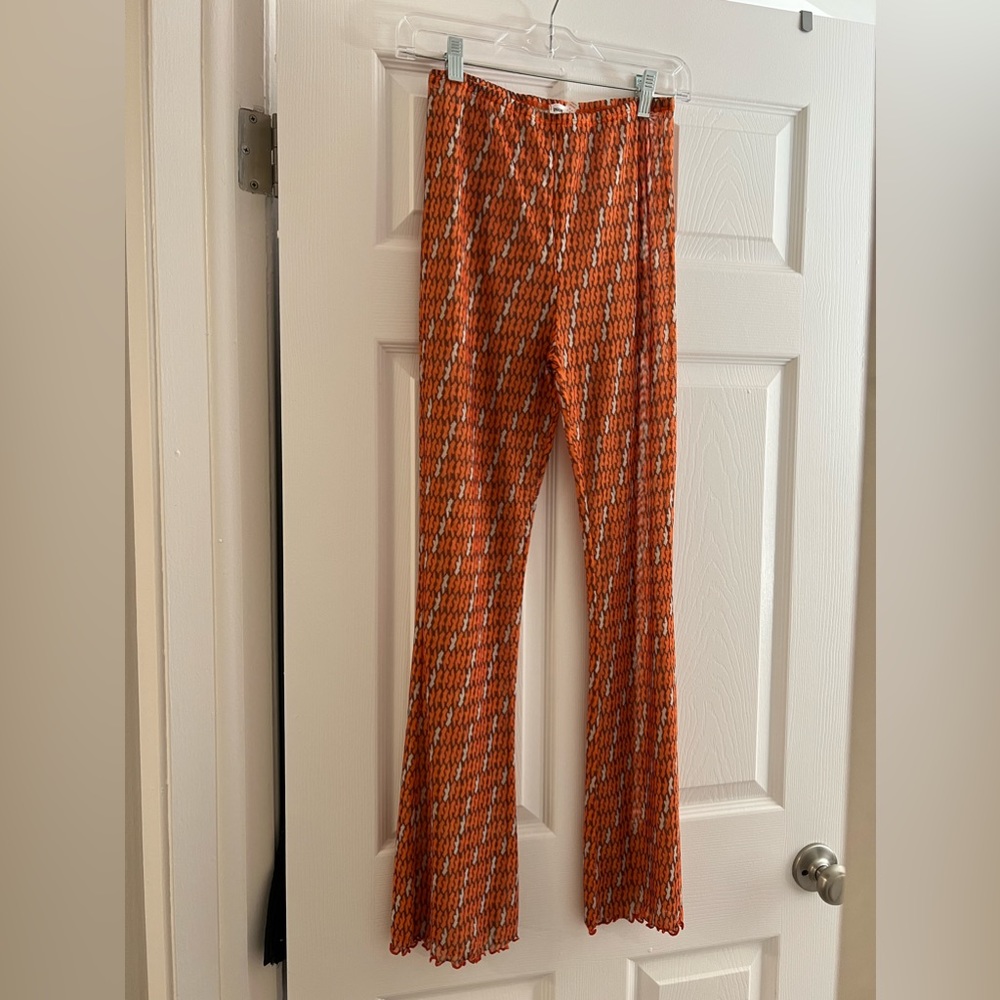 Inamorata sheer print pants